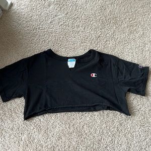Cropped Champion T